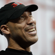 LaVar Ball, father of the Los Angeles Lakers’ Lonzo Ball, watches the Lakers play the Los Angeles Clippers during the second half of an NBA summer league basketball game July 7, 2017, in Las Vegas. (John Locher/AP Images)